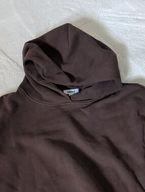 Garage Dark Brown Crewneck Hoodie
